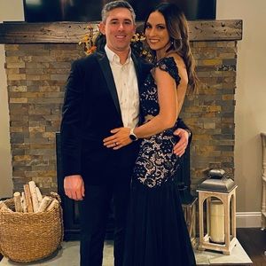 Mac Duggal lace dress. Worn once to gala.